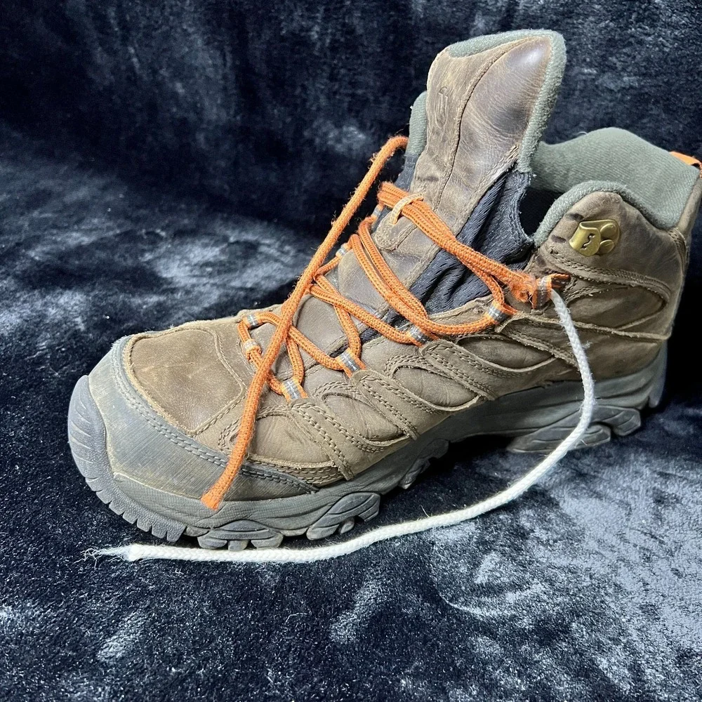 Merrell Moab 3 Prime Mid J035763 Mens 14 Boot Brown Canteen Leather Hiking Boots